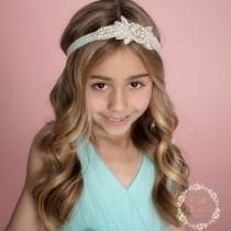 Rhinestone Headband, Flower Girl Headband, Crystal Headband, Bridal Headband, Gatsby Headband, Bling Headband, Wedding Headband wedding photo - Rhinestone Headband, Flower Girl Headband, Crystal Headband, Bridal Headband, Gatsby Headband, Bling Headband, Wedding Headband