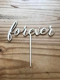 Forever Cake Topper wedding photo - Forever Cake Topper