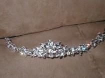 Rhinestone Tiara Headpiece wedding photo - Rhinestone Tiara Headpiece