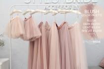 Waterfall Blush Palette Long Tulle Skirt Casual Floor Women's, Tulle Skirt Light Blush Bridesmaids Tulle Skirt, Wedding Long Tulle Skirt wedding photo - Waterfall Blush Palette Long Tulle Skirt Casual Floor Women's, Tulle Skirt Light Blush Bridesmaids Tulle Skirt, Wedding Long Tulle Skirt