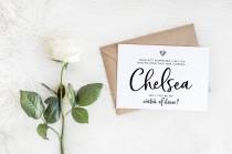 wedding photo - Now act surprised like you had no idea, will you be my bridesmaid card, bridesmaid proposal card, be my maid of honor, bridesmaid card