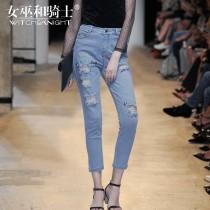 wedding photo -  Must-have Vogue Slimming Light Color Casual Jeans Skinny Jean - Bonny YZOZO Boutique Store