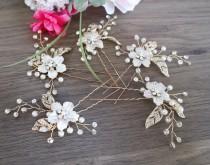 Bridesmaid Hair Accessories Rose Gold Wedding HaIr Accessories Bridal Comb Rose Gold Hair Comb Bridal Headpiece Bridesmaid Hair Pins wedding photo - Bridesmaid Hair Accessories Rose Gold Wedding HaIr Accessories Bridal Comb Rose Gold Hair Comb Bridal Headpiece Bridesmaid Hair Pins
