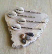Cowrie Shell Hair Pin Beach Hairstyle Ocean Seashore Surfer Girl Mermaid Costume Hippie Music Festival Birthday Summer Pool Party Favor wedding photo - Cowrie Shell Hair Pin Beach Hairstyle Ocean Seashore Surfer Girl Mermaid Costume Hippie Music Festival Birthday Summer Pool Party Favor