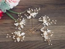 Wedding Hairpin Bridesmaid Hair Accessories Wedding HaIr Accessories Bridal Comb Rose Gold Hair Comb Bridal Headpiece Bridesmaid Hair Pins wedding photo - Wedding Hairpin Bridesmaid Hair Accessories Wedding HaIr Accessories Bridal Comb Rose Gold Hair Comb Bridal Headpiece Bridesmaid Hair Pins