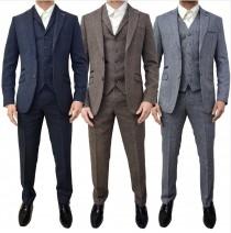 Mens tweed 3 piece SUIT wedding photo - Mens tweed 3 piece SUIT