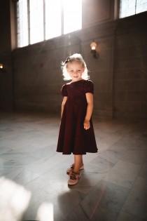 flower girl dress / fall wedding / girl dress / summer dress / party dress / birthday dress / bridal party / valentines day / Suzannah Dress wedding photo - flower girl dress / fall wedding / girl dress / summer dress / party dress / birthday dress / bridal party / valentines day / Suzannah Dress