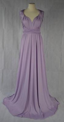 Bridesmaid Dress Multiway Dress Convertible Dress Twist Wrap Dress Infinity Dress Wedding Prom Evening Lilac One Size Fits All wedding photo - Bridesmaid Dress Multiway Dress Convertible Dress Twist Wrap Dress Infinity Dress Wedding Prom Evening Lilac One Size Fits All