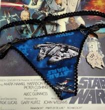 Star Wars Spaceship panties wedding photo - Star Wars Spaceship panties