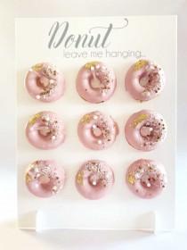 Donut Leave Me Hanging wedding photo - Donut Leave Me Hanging