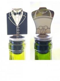 wedding photo -  BeterWedding Groom and Bride Bottle Stopper Party Decoration