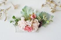 Eucalyptus Hair Comb, Greenery crown, Bridal hair, Floral hair pin, Wedding Hair Comb, Bridal Comb, Floral Comb, Wedding Comb Boho Hair Comb wedding photo - Eucalyptus Hair Comb, Greenery crown, Bridal hair, Floral hair pin, Wedding Hair Comb, Bridal Comb, Floral Comb, Wedding Comb Boho Hair Comb