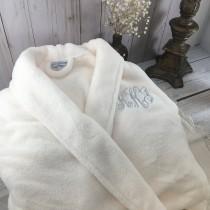 Monogrammed Plush Robe, His and Her Gifts, Personalized Robes wedding photo - Monogrammed Plush Robe, His and Her Gifts, Personalized Robes