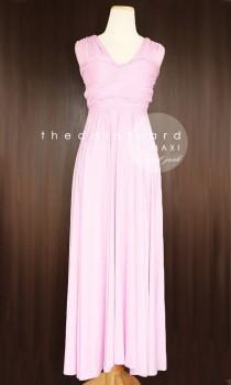 TDY Sweet Pink Maxi Bridesmaid Convertible Dress Infinity Multiway Wedding Full Length Cocktail Evening Prom Long Gown (Regular & Plus Size) wedding photo - TDY Sweet Pink Maxi Bridesmaid Convertible Dress Infinity Multiway Wedding Full Length Cocktail Evening Prom Long Gown (Regular & Plus Size)