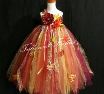 wedding photo - Woodland Fairy Dress / Festival Clothing / Flower Girl Dress / Princess Dress / Girls Dresses / Formal Dress / Bridesmaid Dress /Fairy Dress