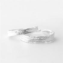wedding photo -  ペアリング おすすめ 安い リング ペア シルバー プレゼント 刻印無料 結婚指輪 マリッジリング 天使の羽 サイズ調整可