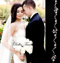 crystal wedding veil, pearl crystal edge veil, crystal cathedral wedding veil, beaded cathedral wedding veil, crystal wedding veil wedding photo - crystal wedding veil, pearl crystal edge veil, crystal cathedral wedding veil, beaded cathedral wedding veil, crystal wedding veil