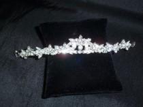 Rhinestone pearl bridal tiara, birthday tiara, party tiara, prom tiara, Quenceanera tiara, wedding tiara, princess tiara, crown, head piece wedding photo - Rhinestone pearl bridal tiara, birthday tiara, party tiara, prom tiara, Quenceanera tiara, wedding tiara, princess tiara, crown, head piece