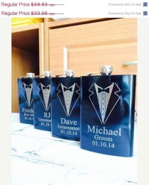10% OFF SALE Set Of 3 Engraved Flasks, Personalized Groomsmen Gift,, Black Engraved Flasks,8 Oz. Hip Flask wedding photo - 10% OFF SALE Set Of 3 Engraved Flasks, Personalized Groomsmen Gift,, Black Engraved Flasks,8 Oz. Hip Flask