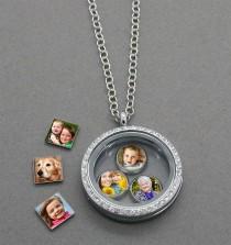 Make Your Own Photo Charms And Floating Locket! Easy And Fun! wedding photo - Make Your Own Photo Charms And Floating Locket! Easy And Fun!