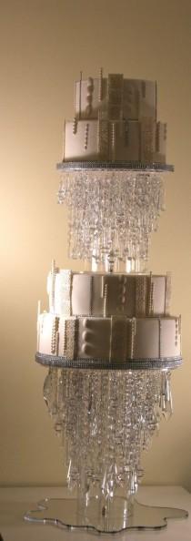 wedding photo - Crystal Wedding Cake