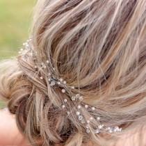 Hair Vine, Wedding Hair Vine, Bridal Hair Vine, Handmade Hair Vine, Pearl Hair Vine, Bridal Accessories, Spray Hair Vine, Long Hair Vine wedding photo - Hair Vine, Wedding Hair Vine, Bridal Hair Vine, Handmade Hair Vine, Pearl Hair Vine, Bridal Accessories, Spray Hair Vine, Long Hair Vine