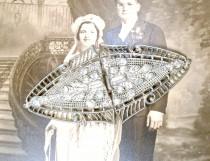 1930s Edwardian Bridal Hair Comb/Vintage 1920s Wedding Dress Sash Belt Buckle, Paste Rhinestone Silver Antique Hairpiece,Art Deco Headpiece wedding photo - 1930s Edwardian Bridal Hair Comb/Vintage 1920s Wedding Dress Sash Belt Buckle, Paste Rhinestone Silver Antique Hairpiece,Art Deco Headpiece