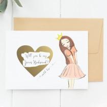 Flower Girl Proposal Cards, Junior Bridesmaid Proposal, Will You Be My Junior Bridesmaid (WYBMJSO) wedding photo - Flower Girl Proposal Cards, Junior Bridesmaid Proposal, Will You Be My Junior Bridesmaid (WYBMJSO)