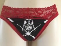 wedding photo - Star Wars panties-the glowing  Darth Vader g-string