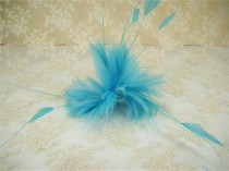 wedding photo -  Feather, Feather Mount, Millinery Feather, Millinery Feather Mount, Hat Trim, Feathers for Millinery, Fascinators & Crafts, 1 Piece