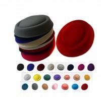 Caprilite Fascinator Base Felt Like Pillbox Hat DIY Material Make Millinery Supplies Wholesale wedding photo - Caprilite Fascinator Base Felt Like Pillbox Hat DIY Material Make Millinery Supplies Wholesale