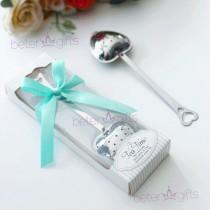wedding photo -  Beter Gifts®Tea Infuser Wedding Favor With Something Blue Ribbon #beterwedding