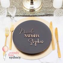 Modern Style Custom Wedding Place Card Names - Wedding Gifts - Name Tags wedding photo - Modern Style Custom Wedding Place Card Names - Wedding Gifts - Name Tags