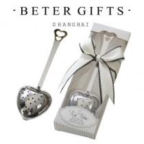 wedding photo -  #beterwedding Door Gifts Green Tea Bridal Shower Heart Tea Infuser WJ035