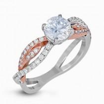 wedding photo -  Best 2ct antique style Moissanite Ring [Criss-cross Ring]