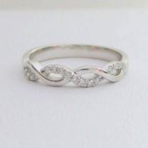 wedding photo -  Shop For Stylish 0.16ct Twisted Wedding Band | Unique Bands For Her