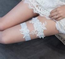 wedding photo - Bridal lace garter set, bridal garter set, wedding garter set, lace garter set, garter for wedding, bride garter set
