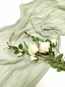 Olive wedding Light olive wedding Gauze table runner table centerpiece cheesecloth runner rustic table runner wedding decor aisle backdrop wedding photo - Olive wedding Light olive wedding Gauze table runner table centerpiece cheesecloth runner rustic table runner wedding decor aisle backdrop