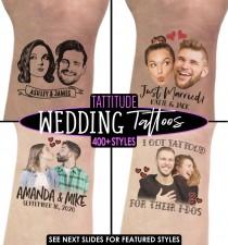 PHOTO TEMPORARY TATTOO, Custom Face Tattoo, Photo Temporary Tattoo, Couple Tattoo, Bride Tattoo, Wedding Favors, Face Tattoo, Wedding Tattoo wedding photo - PHOTO TEMPORARY TATTOO, Custom Face Tattoo, Photo Temporary Tattoo, Couple Tattoo, Bride Tattoo, Wedding Favors, Face Tattoo, Wedding Tattoo