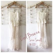 wedding photo - Boho Vintage Dress- Cool Breeze