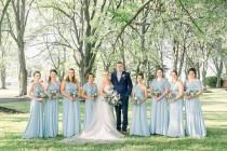 wedding photo - Bridesmaid Dress Baby blue Wrap Convertible Infinity Dress Evening Dresses -B41#C41#