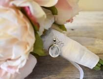 wedding photo - Pet Paw Wedding Bouquet Locket, Dog Lover Locket, Wedding Memorial Locket, Etsy Wedding -PPL126