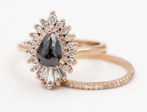 wedding photo -  2.30Ct Diamond Pear Engagement Ring 