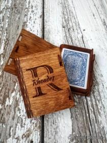 wedding photo - Personalized Design Wood Card Box 