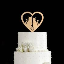 wedding photo - Cat wedding cake topper,cat cake topper,cat cake topper wedding,cake topper cat,wedding cake topper,cake toppers for wedding,cake topper,650