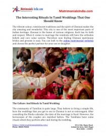 wedding photo -  The Interesting Rituals In Tamil Weddings That One Should Know