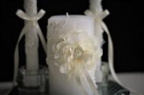wedding photo -  Ivory Unity Candles