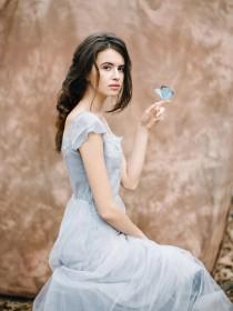 Bohemian dress. Unique wedding gown. Bridal gown. Bohemian wedding dress. Bridesmaid dress. Fairy wedding dress. Dress "Silver ornaments" wedding photo - Bohemian dress. Unique wedding gown. Bridal gown. Bohemian wedding dress. Bridesmaid dress. Fairy wedding dress. Dress "Silver ornaments"