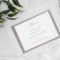 wedding photo - Bridesmaid Proposal Card - Will You Be My Bridesmaid - Wedding Role Request Card - Personalised Wedding Proposal Card