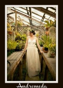 wedding photo -  Boho Wedding Dress 'ANDROMEDA'